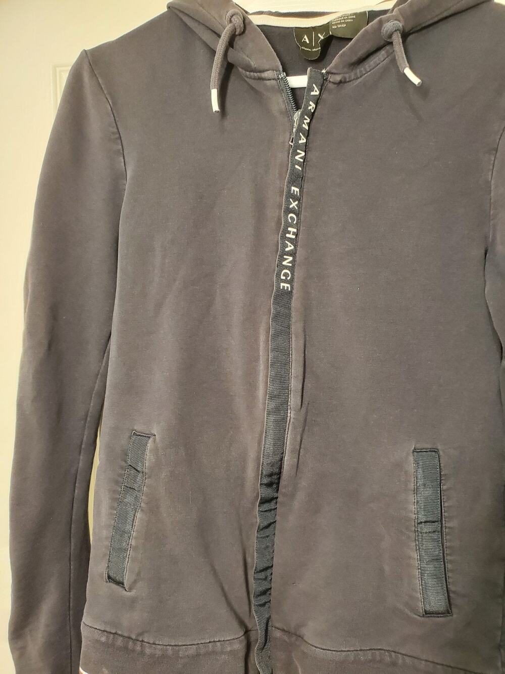 Armani Exchange Women's Full Zip Hoodie Jacket Size XS